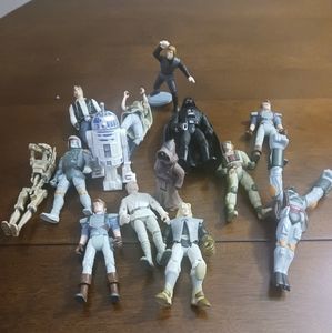 Star wars action figures lot